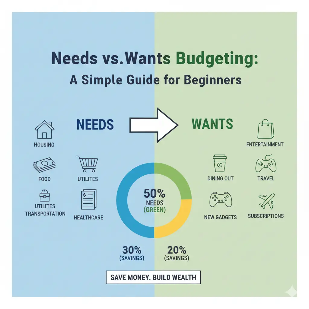 Needs vs Wants Budgeting: A Simple Guide for Beginners