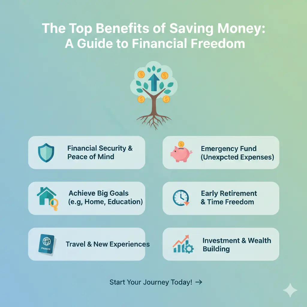 The Top Benefits of Saving Money: A Guide to Financial Freedom