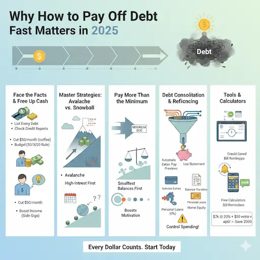 Why How to Pay Off Debt Fast Matters in 2025