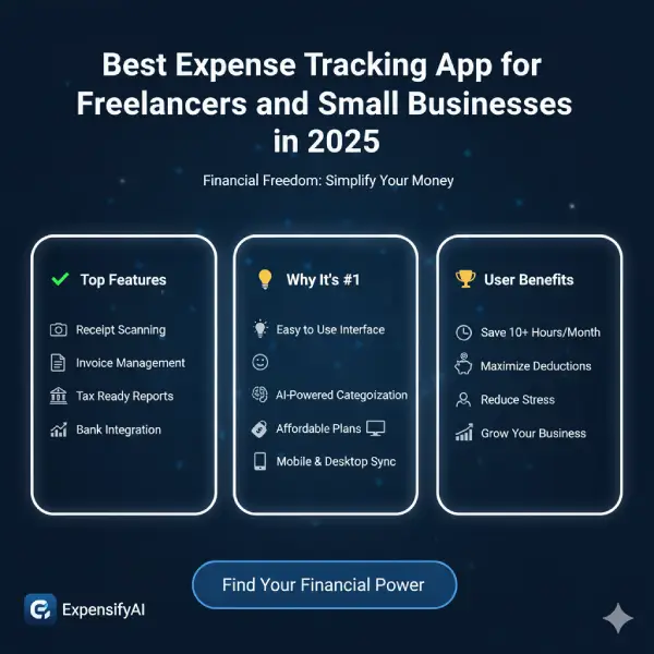 Best Expense Tracking App for Freelancers and Small Businesses in 2025