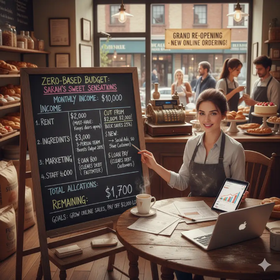 Zero Based Budgeting Example in Action