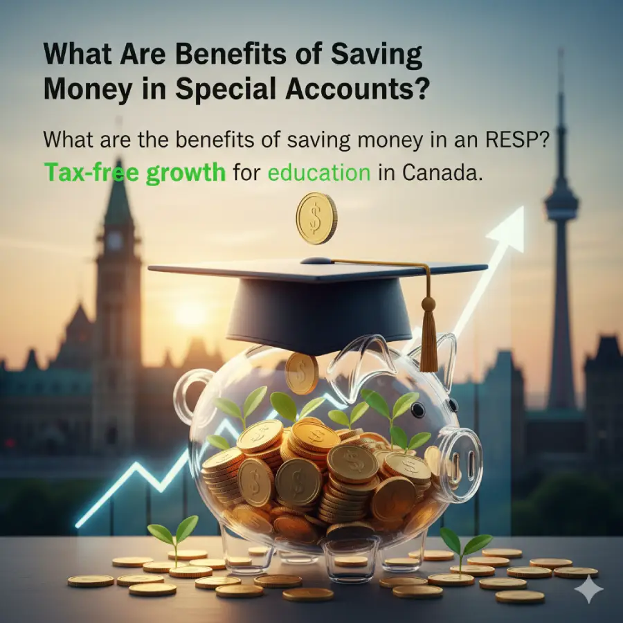 What Are Benefits of Saving Money in Special Accounts?