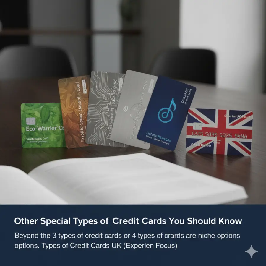 Types of Credit Cards UK (Experian Focus)