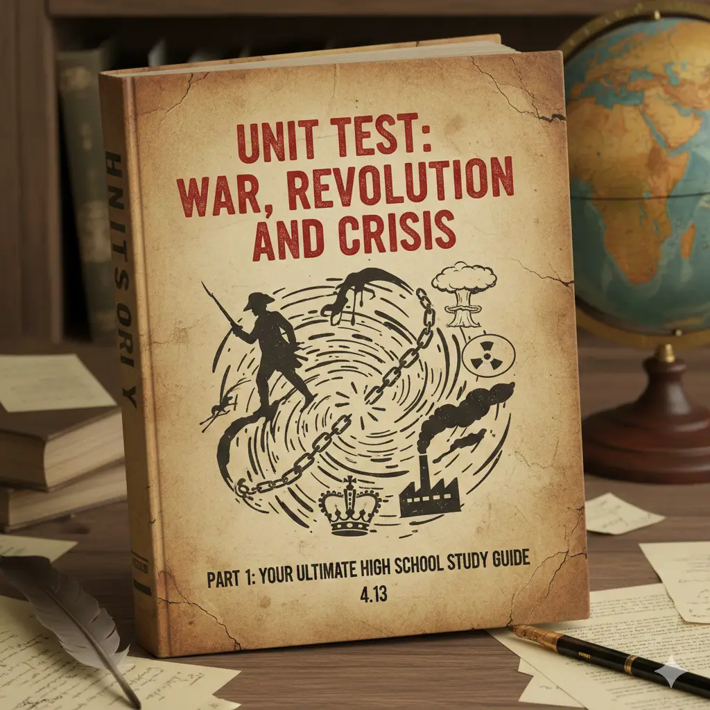 4.13 Unit Test: War Revolution and Crisis - Part 1: Your Ultimate High School Study Guide