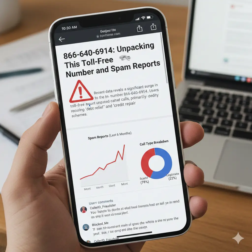 8666406914: Unpacking This Toll-Free Number and Spam Reports