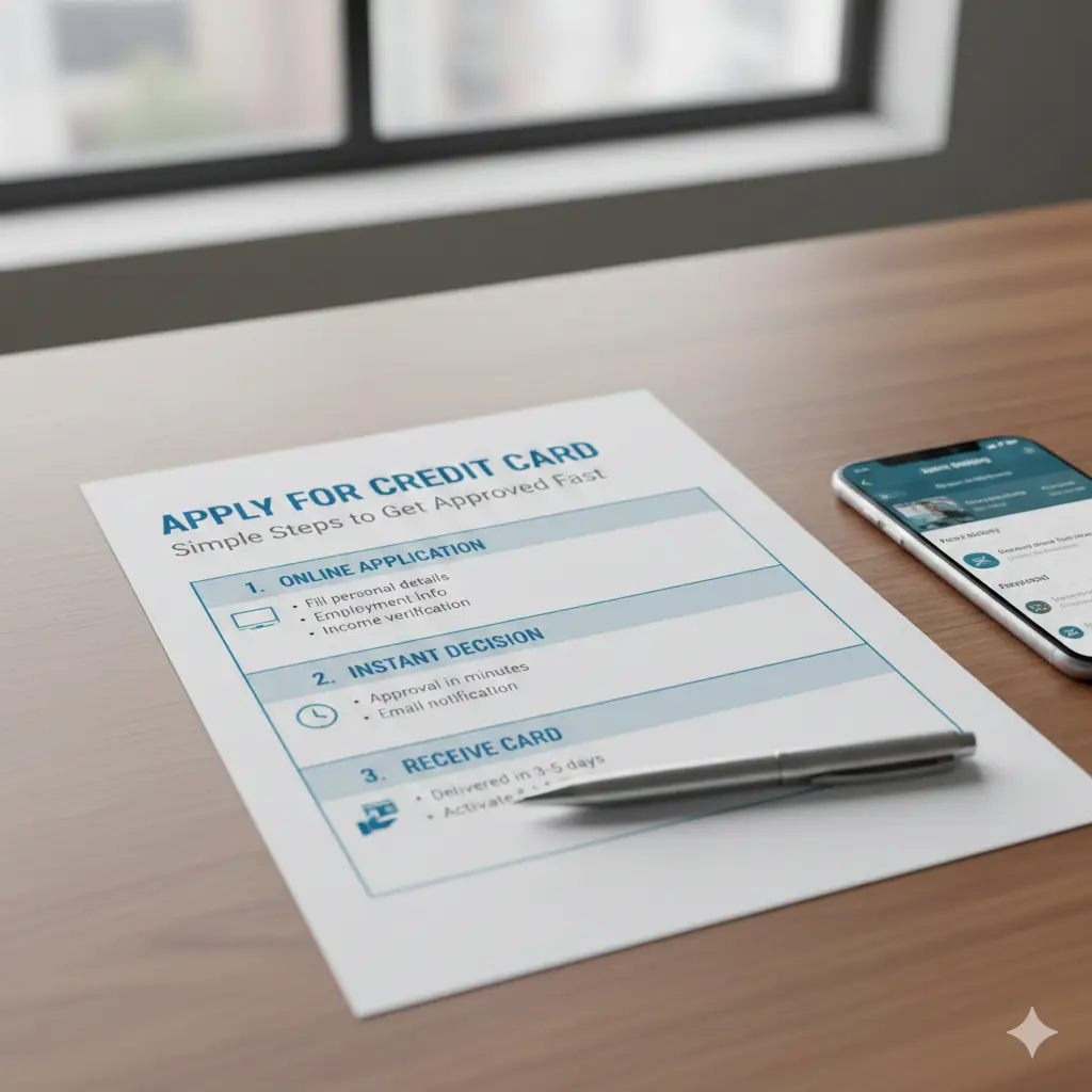 Apply for Credit Card: Simple Steps to Get Approved Fast