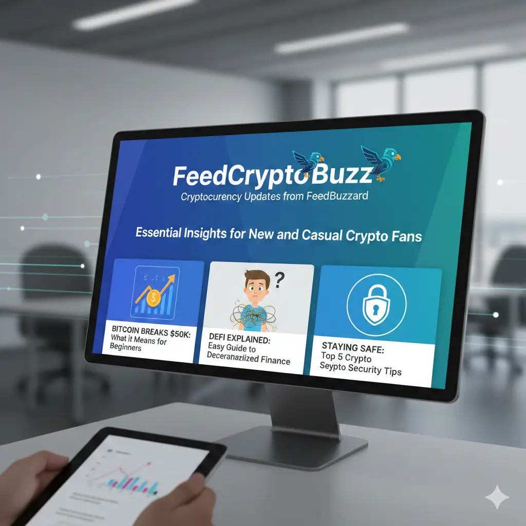 FeedCryptoBuzz Cryptocurrency Updates from FeedBuzzard: Essential Insights for New and Casual Crypto Fans