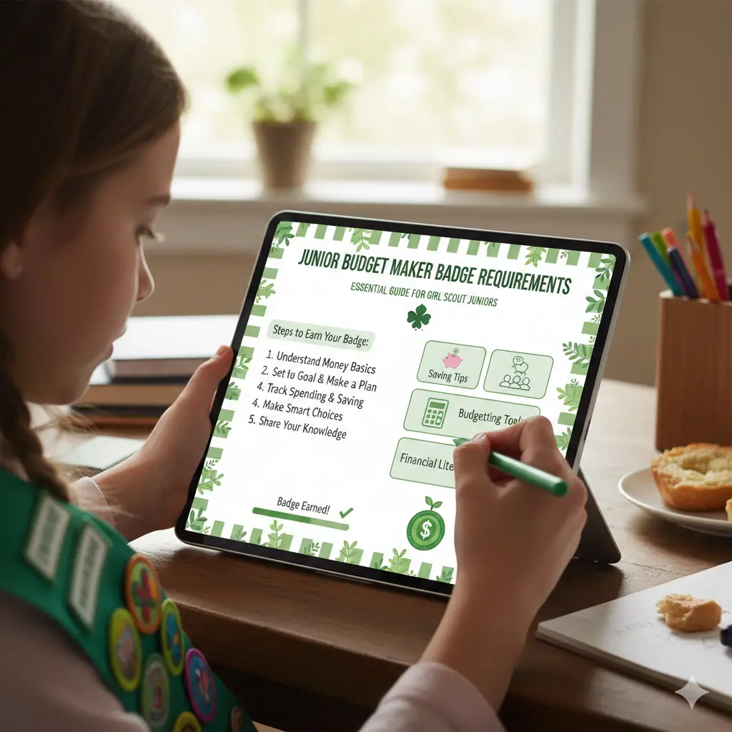 Junior Budget Maker Badge Requirements PDF: Essential Guide for Girl Scout Juniors