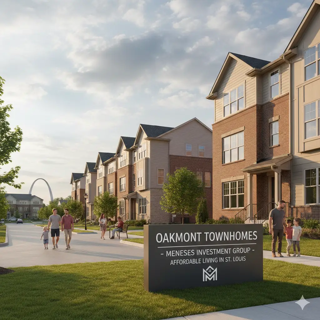 Oakmont Townhomes Meneses Investment Group Company Photos: Affordable Living in St. Louis