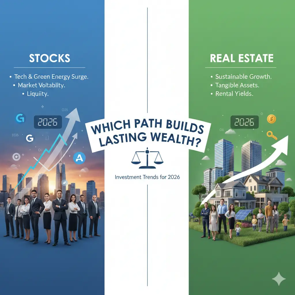 Stocks vs Real Estate Investment Trends for 2026: Which Path Builds Lasting Wealth?