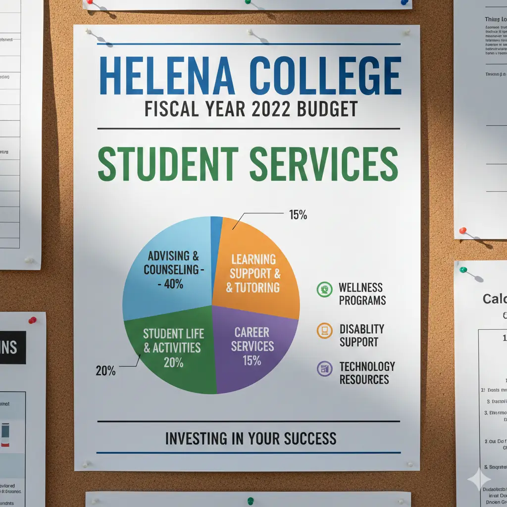 Understanding the Helena College um fiscal year 2022 budget student services