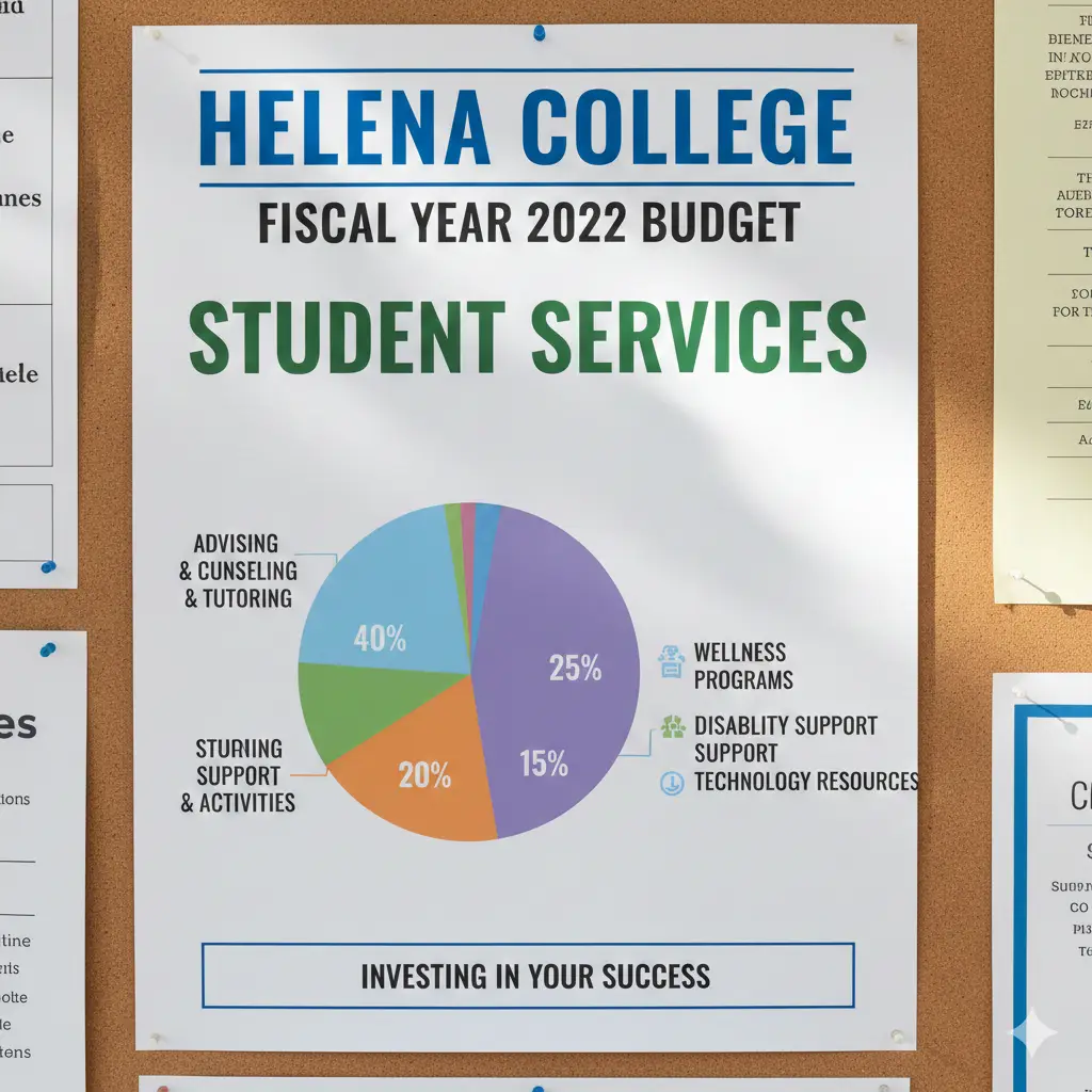 Understanding the Helena College um fiscal year 2022 budget student services
