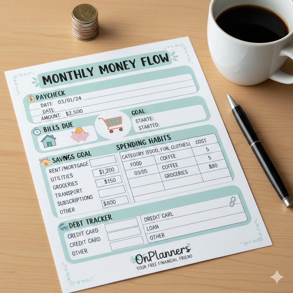 What Is a Printable Budget Worksheet?