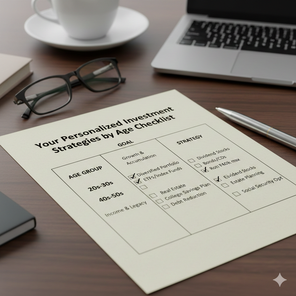 Investment Strategies by Age: Build Wealth That Fits Your Life Stage in 2025 Your Personalized Investment Strategies by Age Checklist