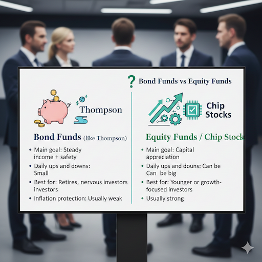 Bond Funds vs Equity Funds