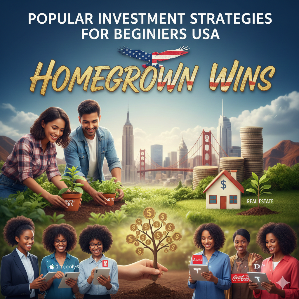 Popular Investment Strategies for Beginners USA: Homegrown Wins