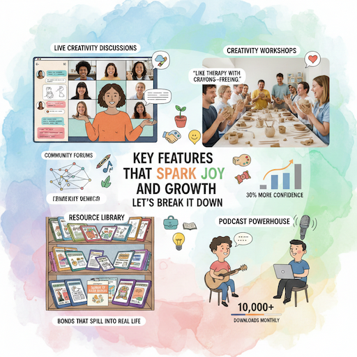 The Magic of the Space Dedicated to Fostering Creativity ConversationsWithJessica