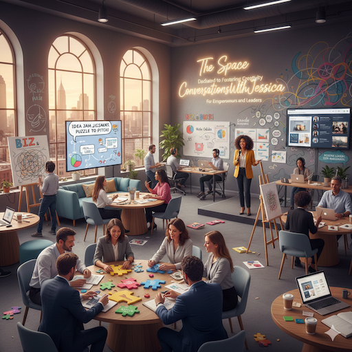 The Space Dedicated to Fostering Creativity ConversationsWithJessica for Entrepreneurs and Leaders