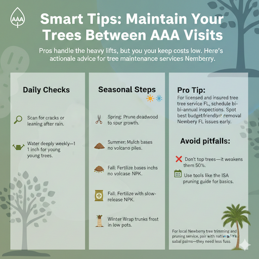 Smart Tips: Maintain Your Trees Between AAA Visits
