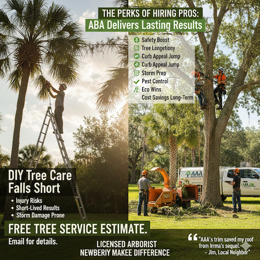 The Perks of Hiring Pros: Why DIY Tree Care Falls Short in Florid