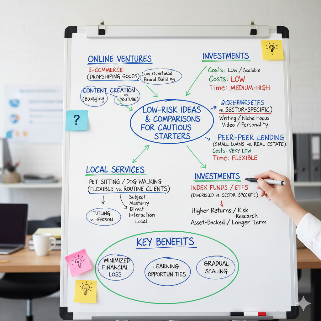 How to Build Wealth with Low Income: Simple Steps for Lasting Financial Freedom Low-Risk Ideas and Comparisons for Cautious Starters