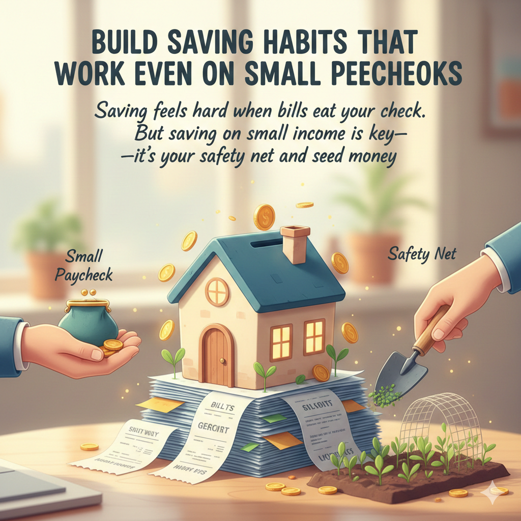 How to Build Wealth with Low Income: Simple Steps for Lasting Financial Freedom Step 3: Build Saving Habits That Work Even on Small Paychecks
