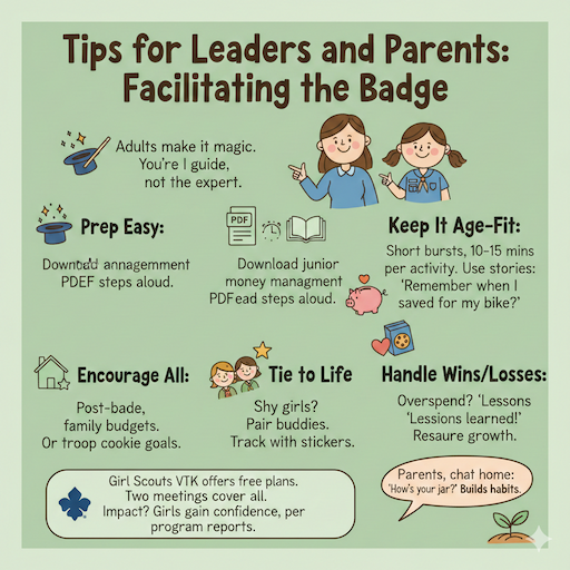 Tips for Leaders and Parents: Facilitating the Badge