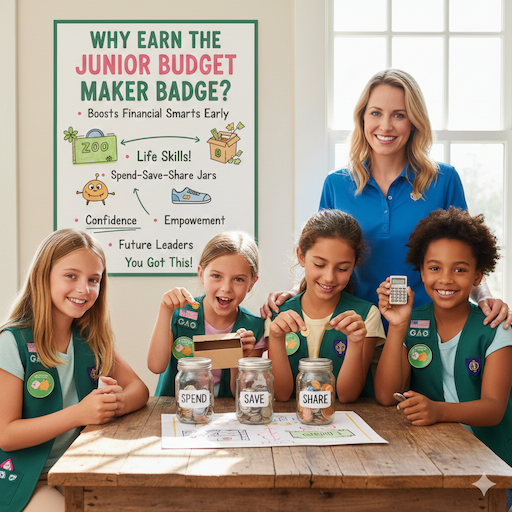 Why Earn the Junior Budget Maker Badge? Boosting Financial Smarts Early