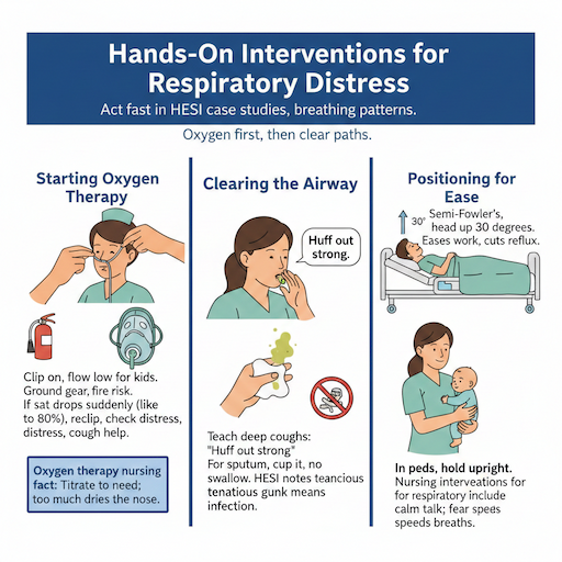 Hands-On Interventions for Respiratory Distress