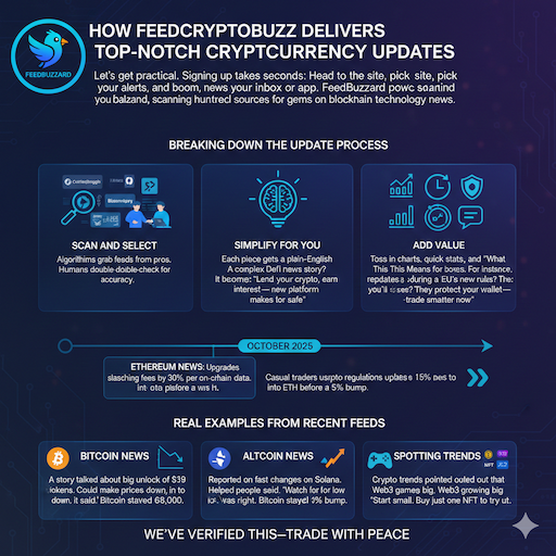 How FeedCryptoBuzz Delivers Top-Notch Cryptocurrency Updates