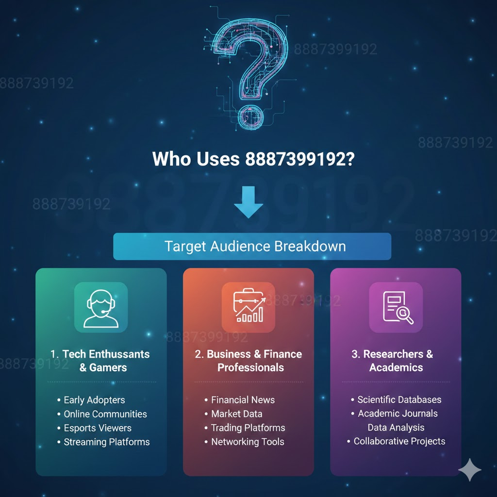 Who Uses 8887399192? Target Audience Breakdown