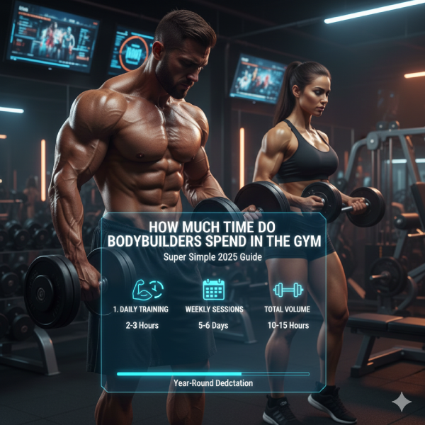 How Much Time Do Bodybuilders Spend In The Gym – Super Simple 2025 Guide
