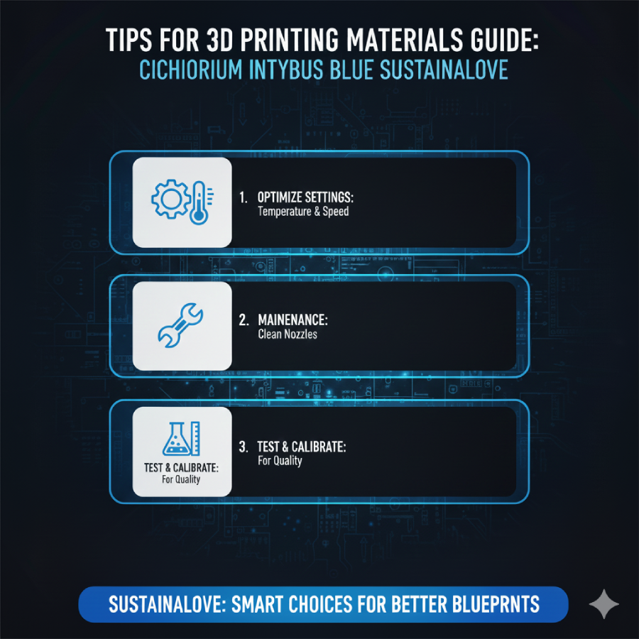 3d Printing Materials Guide Cichorium Intybus Blue Sustainalove: Fun Easy Guide for 2025 Tips for 3d Printing Materials Guide Cichorium Intybus Blue Sustainalove