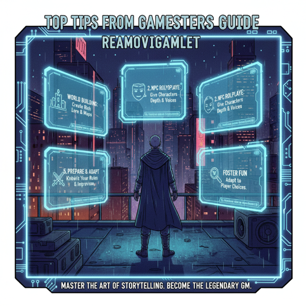 Top Tips from Gamesters Guide Reamovigamlet