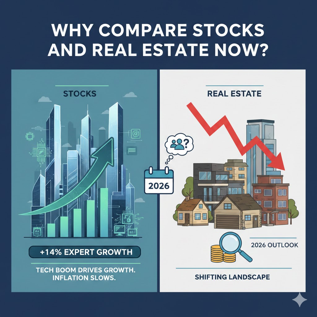 Stocks vs Real Estate Investment Trends for 2026: Which Path Builds Lasting Wealth? Why Compare Stocks and Real Estate Now?