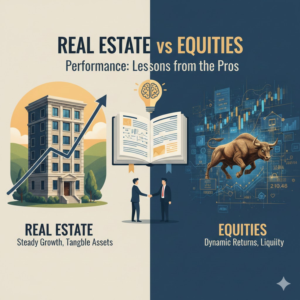 Real Estate vs Equities Performance: Lessons from the Pros