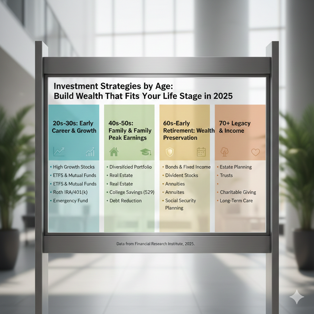 Investment Strategies by Age: Build Wealth That Fits Your Life Stage in 2025 Investment Strategies by Age: Build Wealth That Fits Your Life Stage in 2025