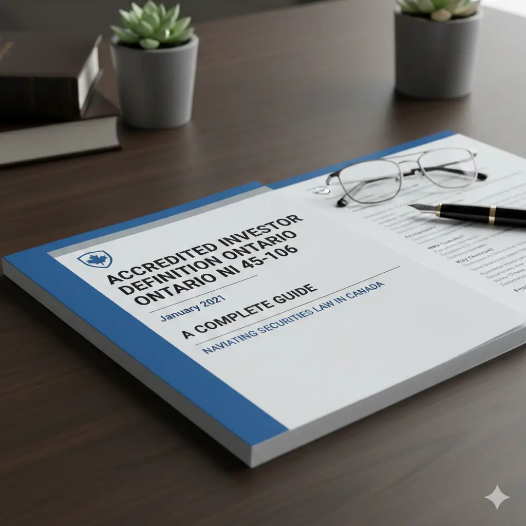 Accredited Investor Definition Ontario NI 45-106 January 2021: A Complete Guide