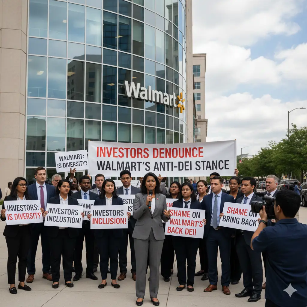 Investors Denounce Walmart's Discontinuation of DEI Initiatives