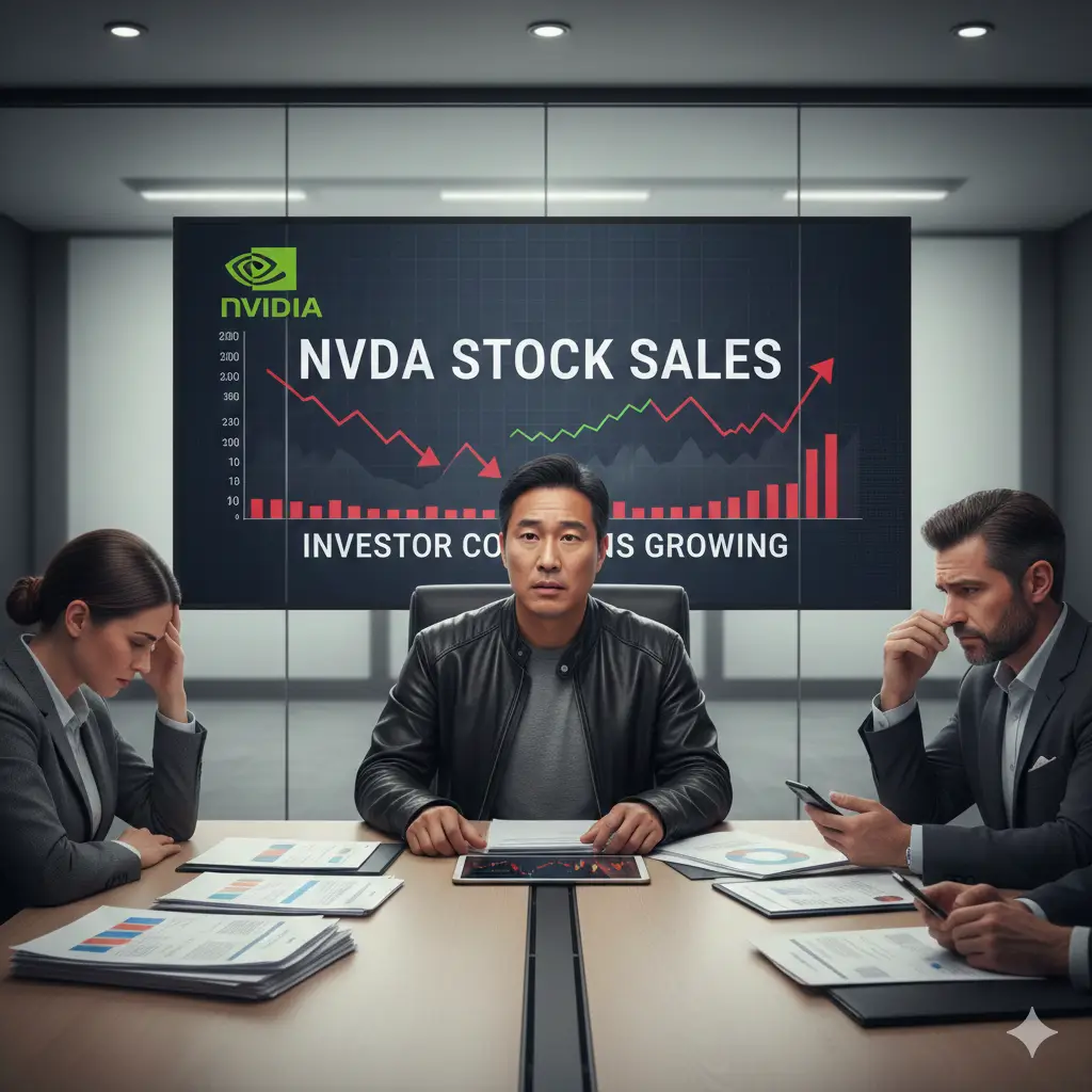 Nvidia CEO Jensen Huang's Frequent Stock Sales Concern Investors