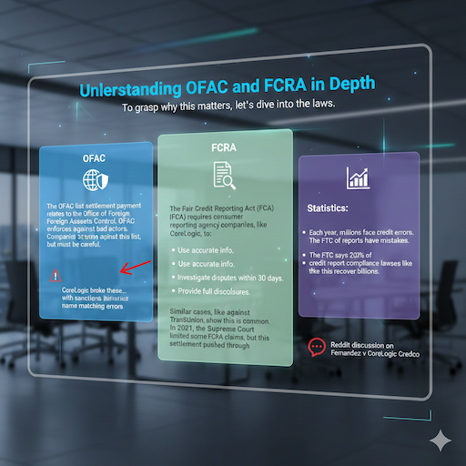 Understanding OFAC and FCRA in Depth
