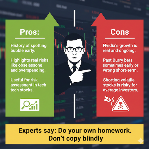 Investor Michael Burry Bets Against Nvidia Stock Despite Solid Fundamentals Pros and Cons of Following Burry