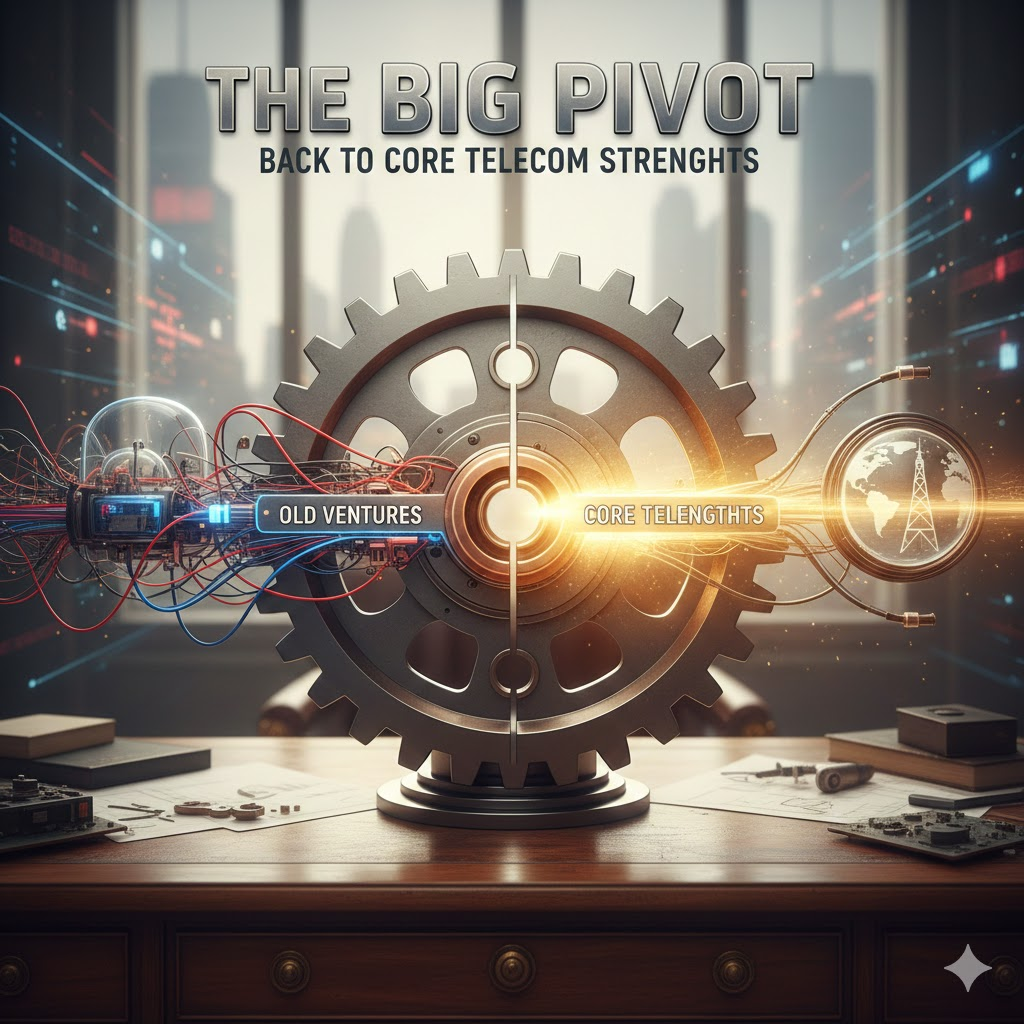 The Big Pivot: Back to Core Telecom Strengths