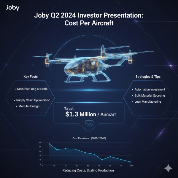joby q2 2024 investor presentation cost per aircraft: Key Facts and Tips image